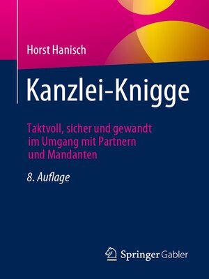 cover image of Kanzlei-Knigge